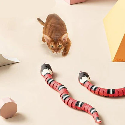 Smart Sensing Snake Cat Toy